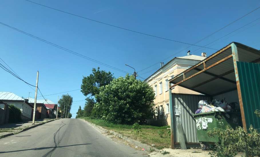 В городе Ельце, Липецкой области, сегодня снова начался мусорный коллапс!!!