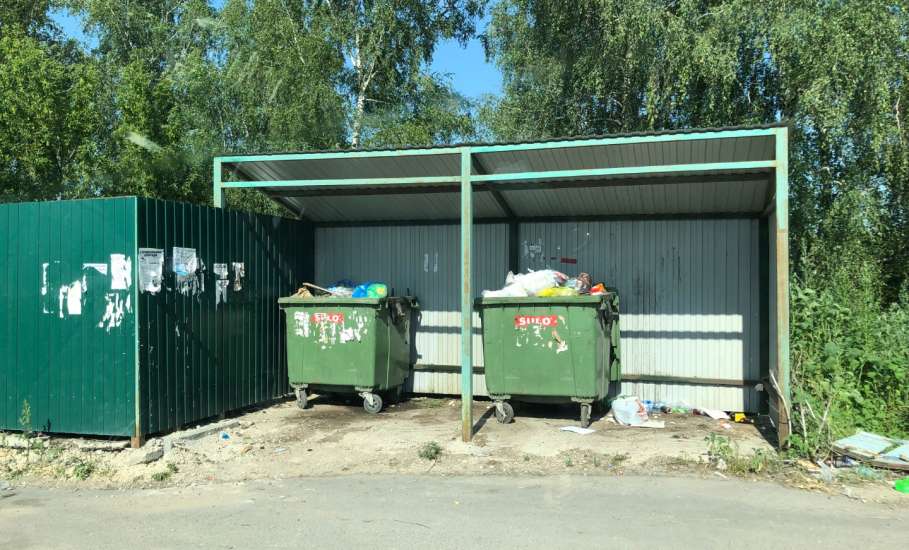 В городе Ельце, Липецкой области, сегодня снова начался мусорный коллапс!!!
