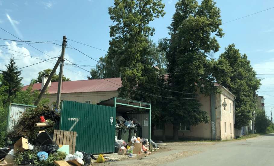 Жители сообщают, что по улице Шоссейной в Ельце мусор своевременно не вывозится! А по улице Клубной лежит мусор давно у дороги возле дома 29!