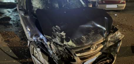 В Ельце в столкновении двух автомобилей пострадал пассажир