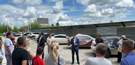 Сегодня провел встречу с жильцами дома, пострадавшего от атаки БПЛА 3 июля в Ельце