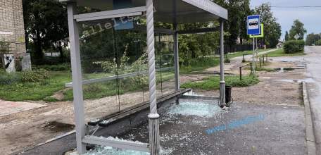 В Ельце разбили остановку общественного транспорта в Засосне!