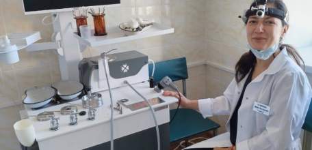 В поликлинику Елецкой городской больницы поступил современный оториноларингологический комплекс производства российской компании «Клевер»