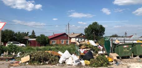 Жители Ельца снова сообщают о «мусорном коллапсе»!