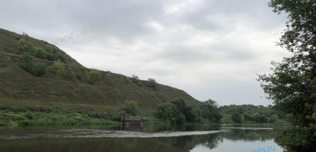 Достопримечательность Ельца - «утюг» на реке Сосне!