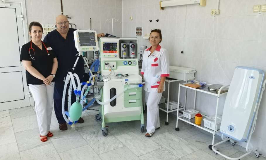 Новое оборудование поступило и введено в эксплуатацию в реанимационном отделении Елецкой городской детской больницы