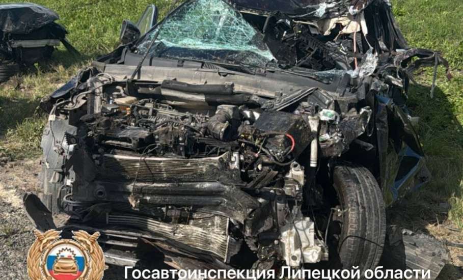 В Елецком районе сегодня днём произошло смертельное ДТП!