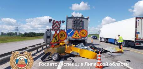 В Елецком районе сегодня днём произошло смертельное ДТП!