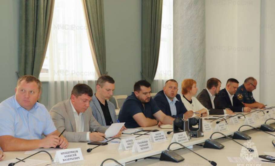 В сентябре МЧС будет проводить проверку органов местного самоуправления Липецкой области по ГО