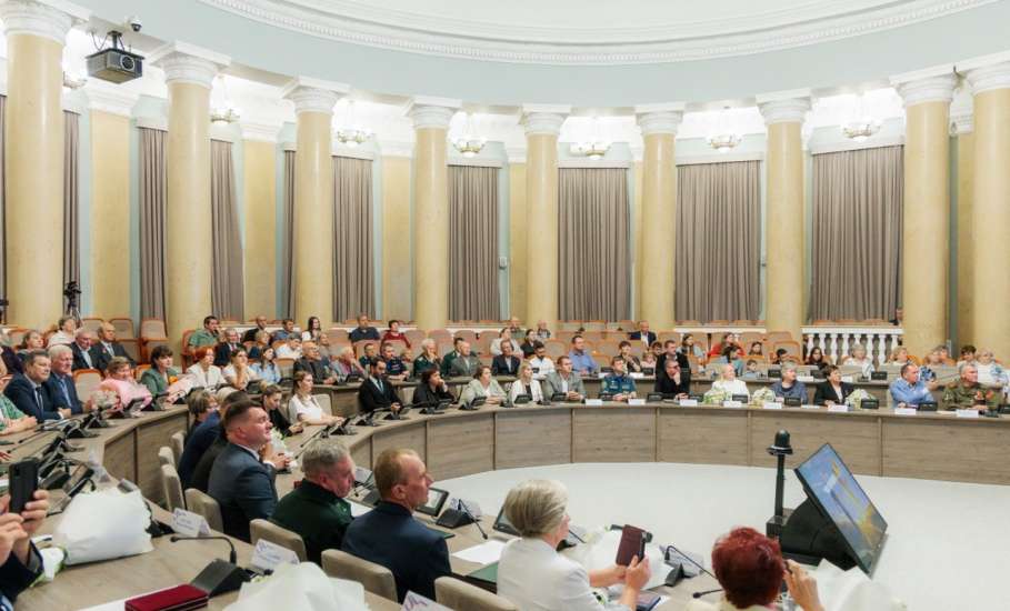 20 августа в Правительстве Липецкой области состоялась торжественная церемония вручения наград