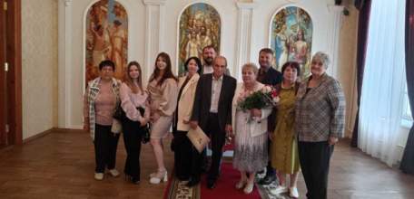 Елецкая семья отметила Золотую свадьбу!