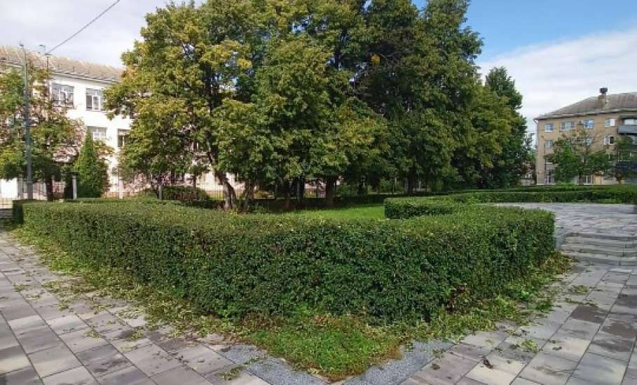 Сотрудники МУП «Елец-Сервис» продолжают работы по благоустройству города