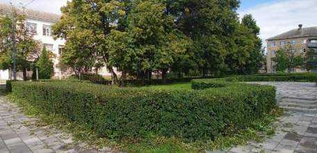 Сотрудники МУП «Елец-Сервис» продолжают работы по благоустройству города