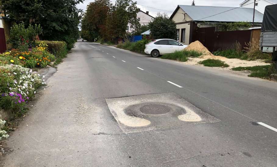 В Ельце администрация бездействует по ремонту аварийного участка дороги!