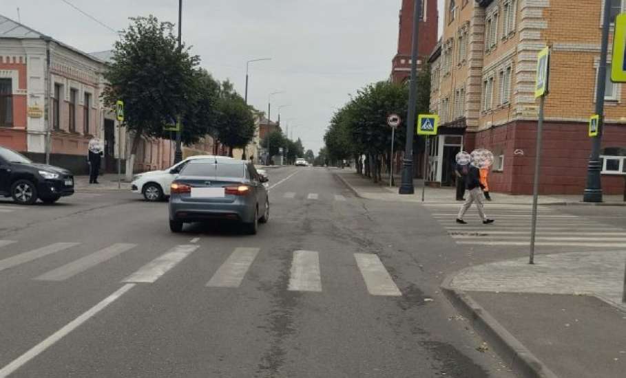 В Ельце в ДТП пострадала 39-летняя женщина-пешеход!