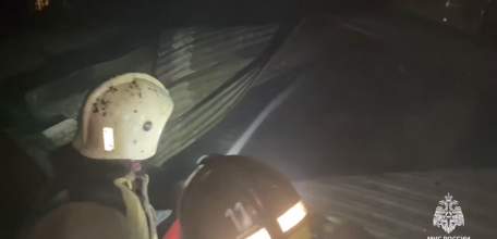 В Ельце пожар полностью ликвидирован!