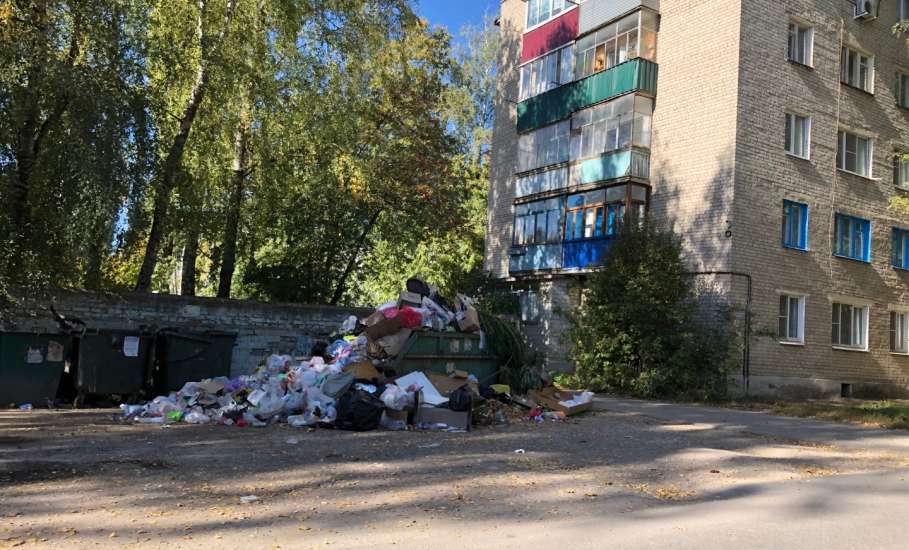 Опять свалки мусора в Ельце и Елецком районе!