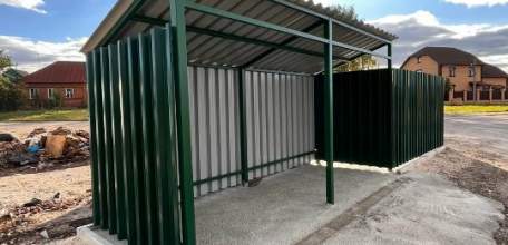 Работы по реконструкции контейнерных площадок успешно завершены