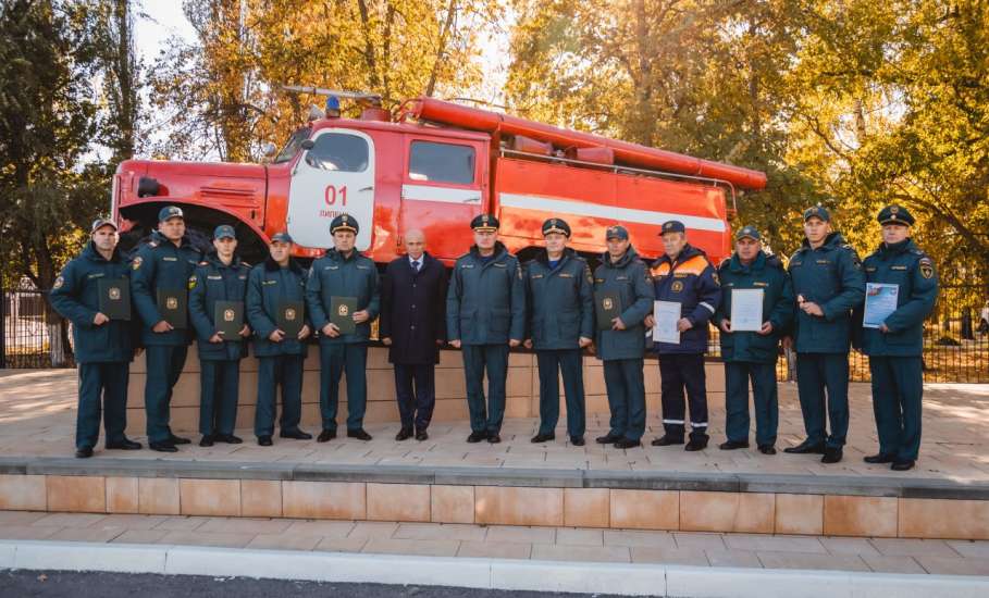 Новая техника поступила на вооружение спасателей МЧС России по Липецкой области.