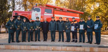 Новая техника поступила на вооружение спасателей МЧС России по Липецкой области.