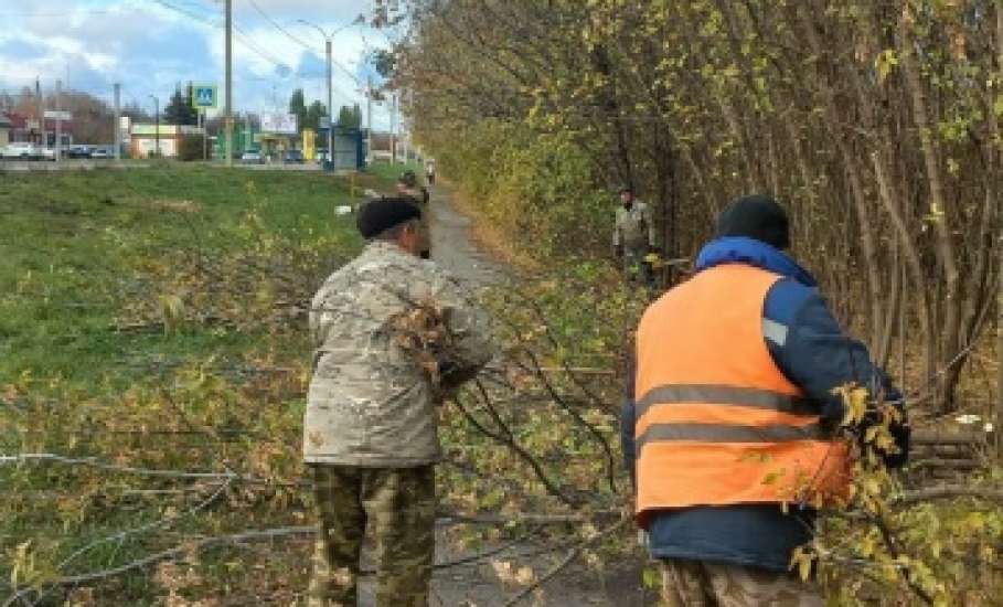 Сотрудники МУП «Елец-Сервис» продолжают работы по благоустройству города