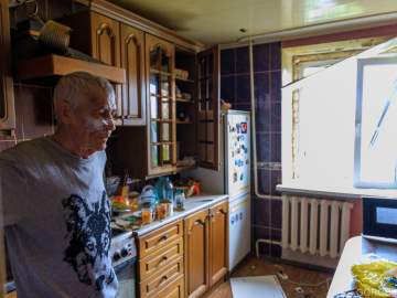 Уцелевший при атаке БПЛА в Ельце мужчина погиб в пожаре
