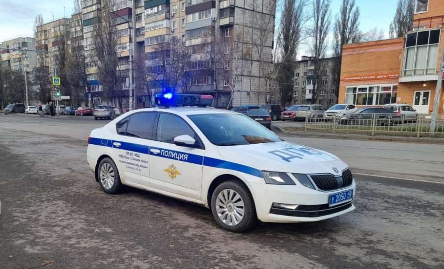 На территории Липецкой области автоинспекторы выявили 2209 нарушений ПДД за сутки