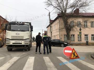 Внимание! В центре Ельца закрыт проезд по улице Ленина!