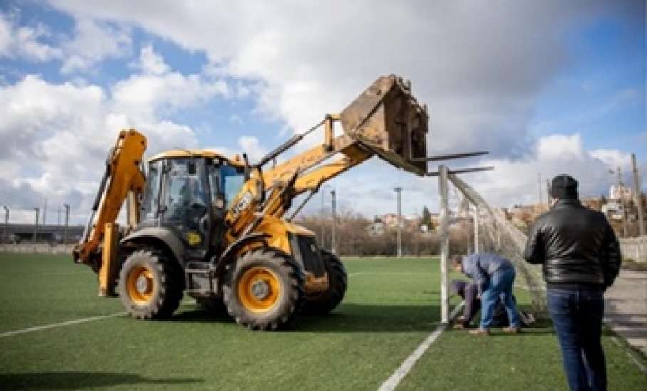 На ФОК «Виктория» в Ельце начались ремонтные работы