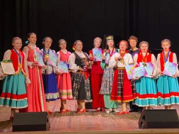 Образцовый танцевальный коллектив «Ельчаночка» успешно выступил в Воронеже