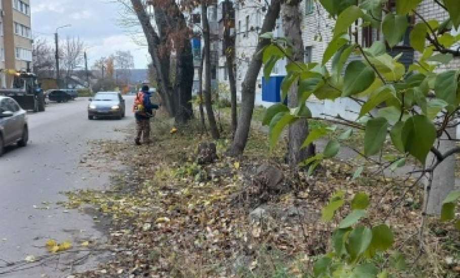 Сотрудники МУП «Елец-Сервис» продолжают работы по благоустройству города
