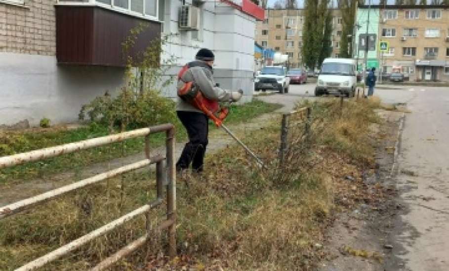 Сотрудники МУП «Елец-Сервис» продолжают работы по благоустройству города