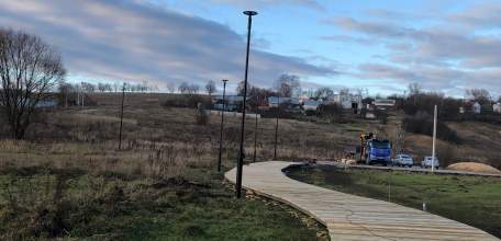 Благоустройство у речки Ельчика возобновилось!