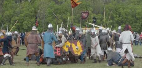 Тысячи зрителей посетили 15-й по счету фестиваль исторической реконструкции «Русборг»