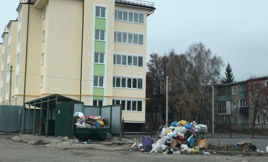 ‼️В Ельце настал очередной мусорный коллапс!!