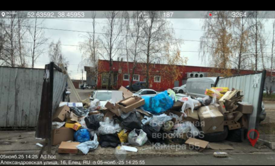 ‼️В Ельце настал очередной мусорный коллапс!!