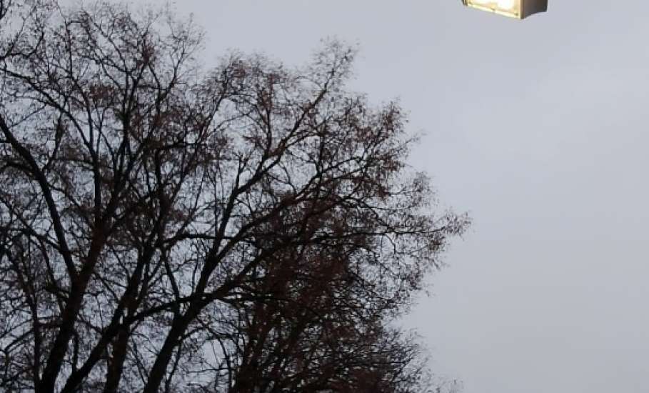 В Ельце восстанавливают неработающее уличное освещение