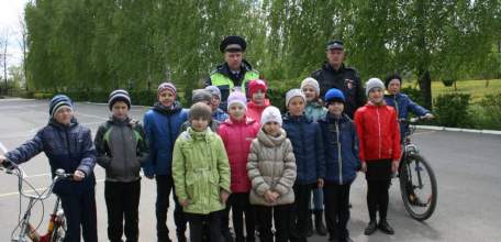 Сотрудниками ГИБДД Елецкого района проведена акция &laquo;Внимание &ndash; велосипедист!&raquo;