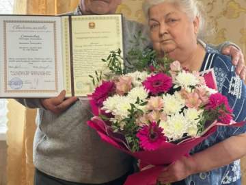 Сегодня поздравляем супругов Сотниковых!