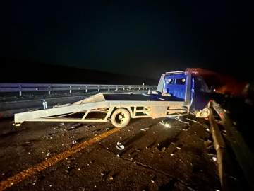 В Становлянском районе в столкновении двух ГАЗов пострадал один из водителей