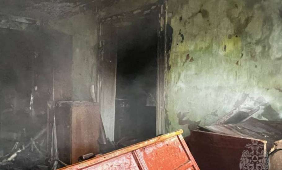 Этой ночью в Ельце тушили пожар в Засосне!