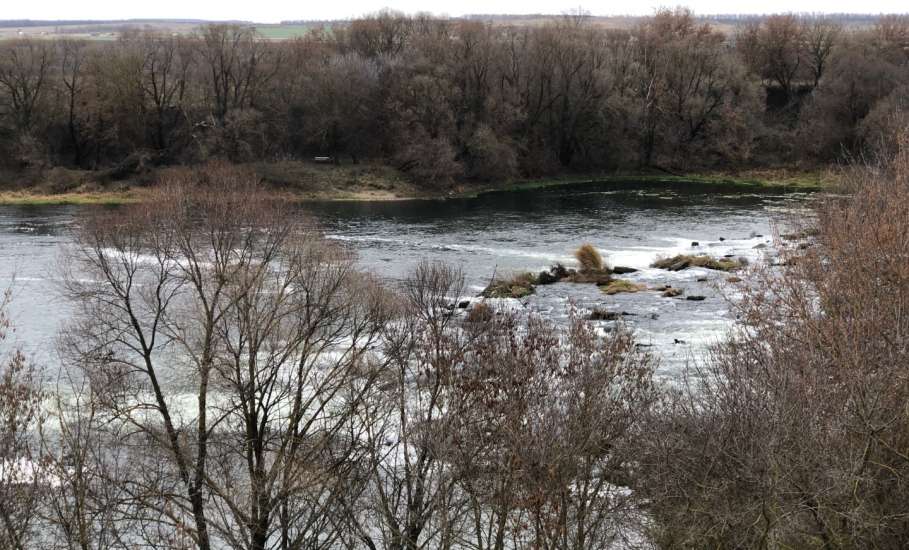 Красота на Ольшанской плотине близ Ельца осенью!