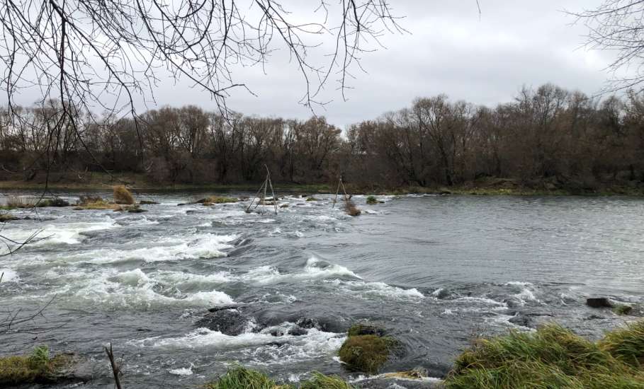 Красота на Ольшанской плотине близ Ельца осенью!