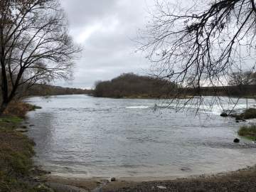 Красота на Ольшанской плотине близ Ельца осенью!