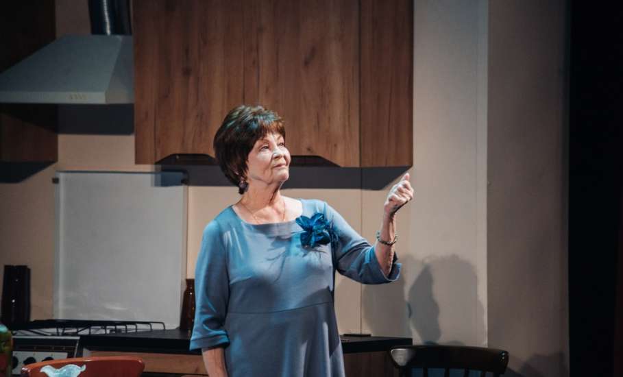 В Ельце состоялась премьера спектакля «Фиолетовые облака»