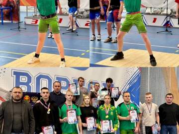 В Ельце гиревики показали класс!