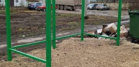 В Ельце появились новые контейнерные площадки