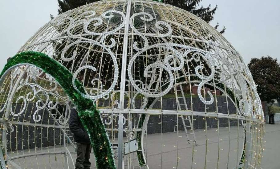 Елец продолжает преображаться к Новому году!