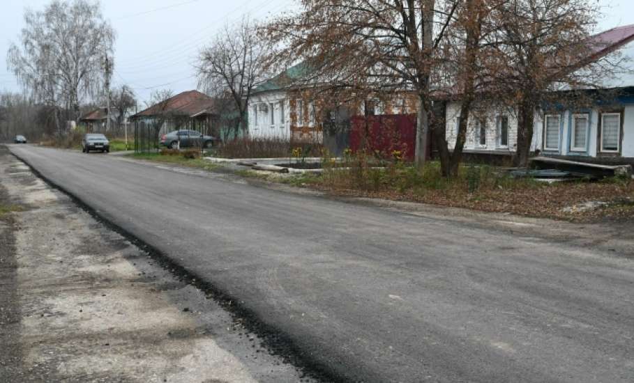 Работы в Ельце по ямочному ремонту на ул.Допризывников завершены