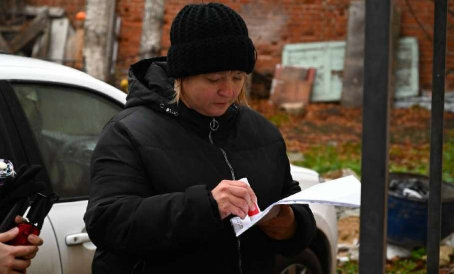 На улице Мира изменился способ сбора отходов: вместо бестарного теперь используется контейнерный!